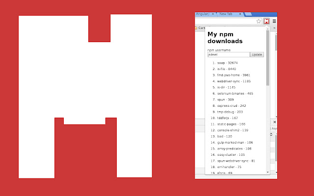 My npm downloads from Chrome web store to be run with OffiDocs Chromium online My npm downloads from Chrome web store to be run with OffiDocs Chromium online