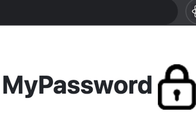 MyPassword from Chrome web store to be run with OffiDocs Chromium online MyPassword from Chrome web store to be run with OffiDocs Chromium online