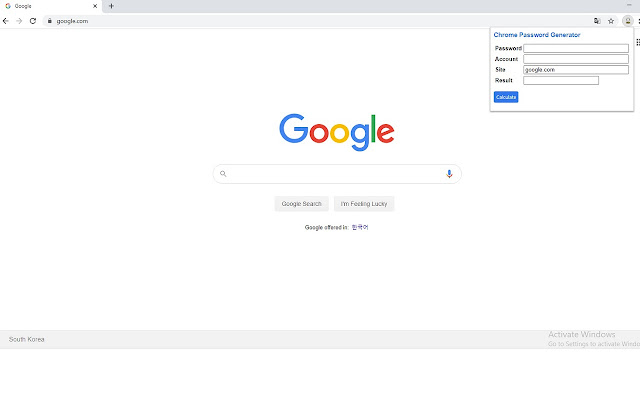My Password Generator from Chrome web store to be run with OffiDocs Chromium online My Password Generator from Chrome web store to be run with OffiDocs Chromium online