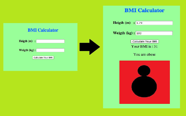 My Simple BMI Calculator from Chrome web store to be run with OffiDocs Chromium online My Simple BMI Calculator from Chrome web store to be run with OffiDocs Chromium online