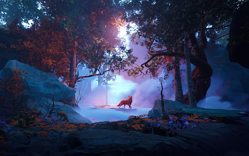 Mystical Wolf in the Night Forest from Chrome web store to be run with OffiDocs Chromium online Mystical Wolf in the Night Forest from Chrome web store to be run with OffiDocs Chromium online