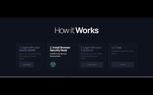 Naoris Protocol Browser Security Node from Chrome web store to be run with OffiDocs Chromium online Naoris Protocol Browser Security Node from Chrome web store to be run with OffiDocs Chromium online