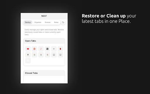 NEST from Chrome web store to be run with OffiDocs Chromium online NEST from Chrome web store to be run with OffiDocs Chromium online