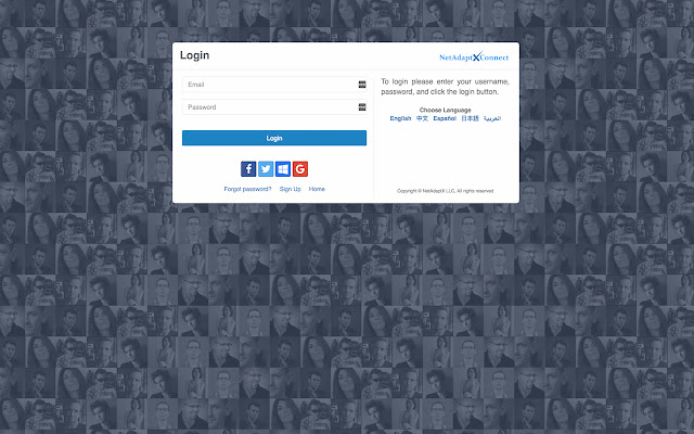 NetAdaptX Screen Sharing Extension from Chrome web store to be run with OffiDocs Chromium online NetAdaptX Screen Sharing Extension from Chrome web store to be run with OffiDocs Chromium online