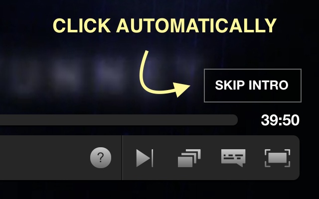 Netskip: Auto skip intro on netflix! from Chrome web store to be run with OffiDocs Chromium online Netskip: Auto skip intro on netflix! from Chrome web store to be run with OffiDocs Chromium online