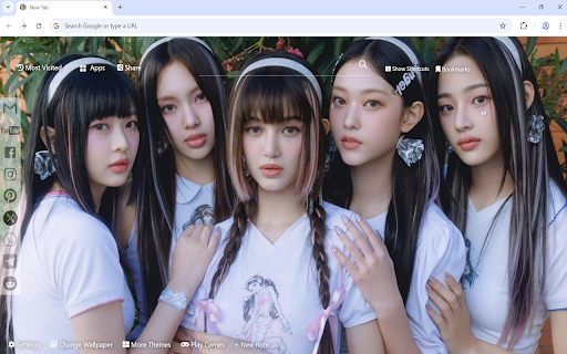 NewJeans Wallpaper from Chrome web store to be run with OffiDocs Chromium online NewJeans Wallpaper from Chrome web store to be run with OffiDocs Chromium online
