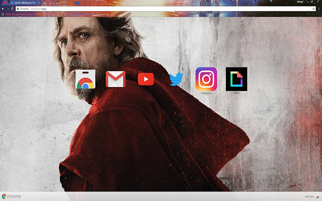 New Luke Skywalker is back in the Jedi |Theme from Chrome web store to be run with OffiDocs Chromium online New Luke Skywalker is back in the Jedi |Theme from Chrome web store to be run with OffiDocs Chromium online