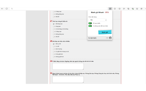 Đánh giá nhanh DTU from Chrome web store to be run with OffiDocs Chromium online Đánh giá nhanh DTU from Chrome web store to be run with OffiDocs Chromium online