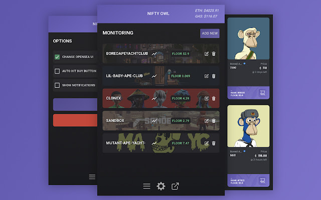 Nifty Owl from Chrome web store to be run with OffiDocs Chromium online Nifty Owl from Chrome web store to be run with OffiDocs Chromium online