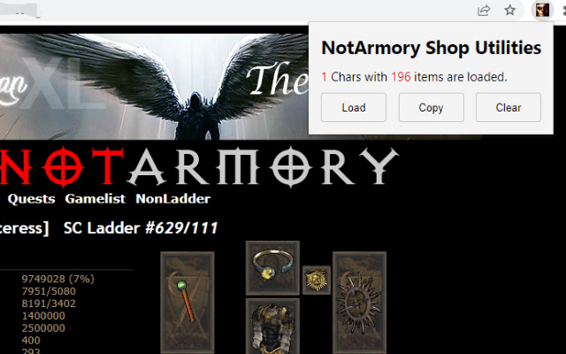NotArmory Shop Utilities from Chrome web store to be run with OffiDocs Chromium online NotArmory Shop Utilities from Chrome web store to be run with OffiDocs Chromium online