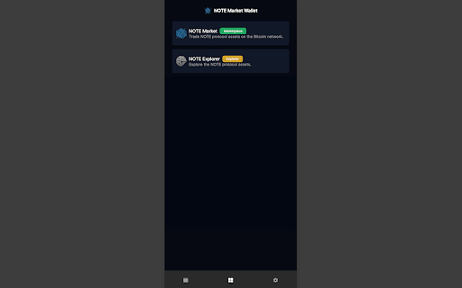 NOTE Market Wallet from Chrome web store to be run with OffiDocs Chromium online NOTE Market Wallet from Chrome web store to be run with OffiDocs Chromium online