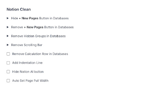 Notion clean from Chrome web store to be run with OffiDocs Chromium online Notion clean from Chrome web store to be run with OffiDocs Chromium online