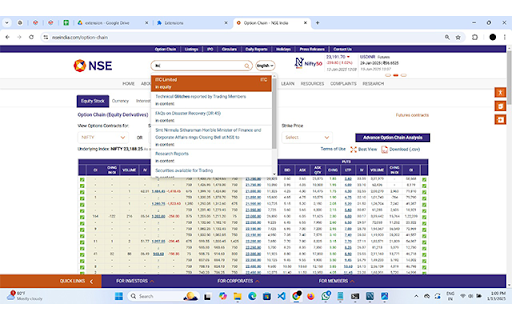 NSE Traders Toolkit from Chrome web store to be run with OffiDocs Chromium online NSE Traders Toolkit from Chrome web store to be run with OffiDocs Chromium online