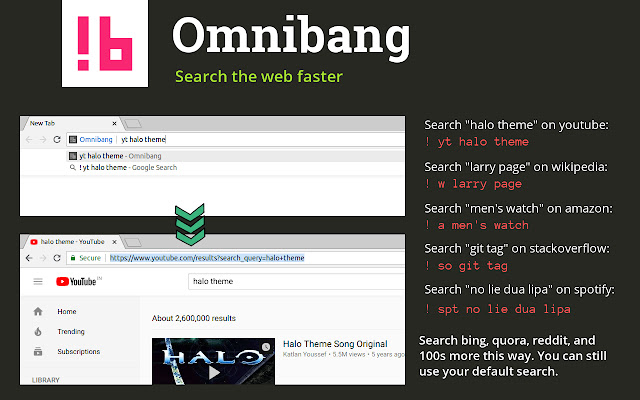 Omnibang from Chrome web store to be run with OffiDocs Chromium online Omnibang from Chrome web store to be run with OffiDocs Chromium online