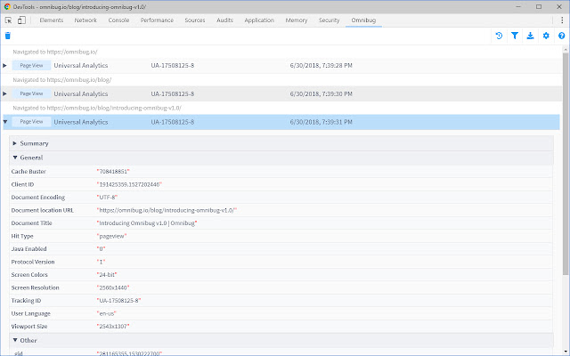 Omnibug from Chrome web store to be run with OffiDocs Chromium online Omnibug from Chrome web store to be run with OffiDocs Chromium online