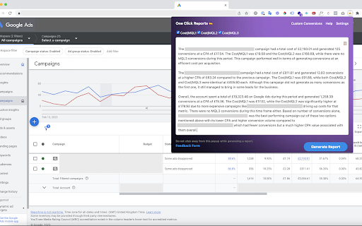 One Click Reports ✍️ from Chrome web store to be run with OffiDocs Chromium online One Click Reports ✍️ from Chrome web store to be run with OffiDocs Chromium online