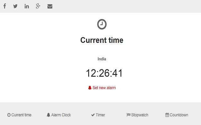Online Clock from Chrome web store to be run with OffiDocs Chromium online Online Clock from Chrome web store to be run with OffiDocs Chromium online