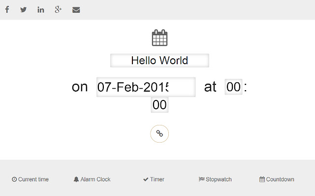 Online Countdown from Chrome web store to be run with OffiDocs Chromium online Online Countdown from Chrome web store to be run with OffiDocs Chromium online