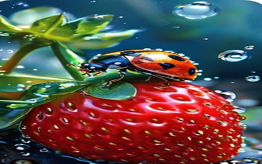 Orange beetle and strawberry wallpaper from Chrome web store to be run with OffiDocs Chromium online Orange beetle and strawberry wallpaper from Chrome web store to be run with OffiDocs Chromium online