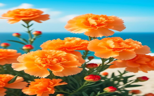 Orange carnation wallpaper from Chrome web store to be run with OffiDocs Chromium online Orange carnation wallpaper from Chrome web store to be run with OffiDocs Chromium online