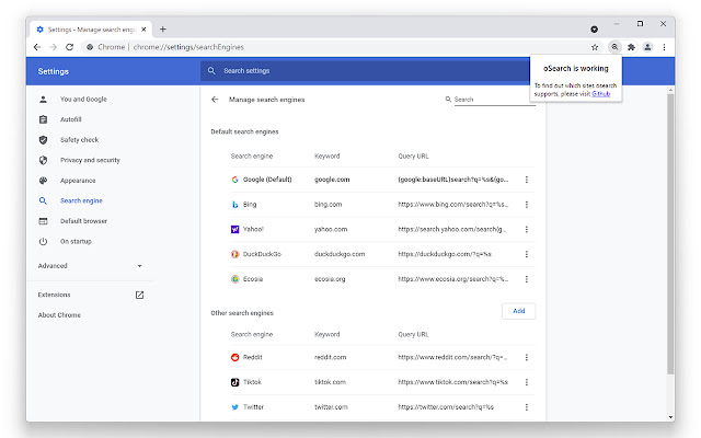 oSearch: Search via OpenSearch from Chrome web store to be run with OffiDocs Chromium online oSearch: Search via OpenSearch from Chrome web store to be run with OffiDocs Chromium online