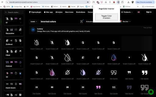 Page Color Inverter from Chrome web store to be run with OffiDocs Chromium online Page Color Inverter from Chrome web store to be run with OffiDocs Chromium online