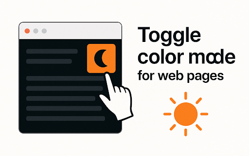 Page Color Mode Switcher from Chrome web store to be run with OffiDocs Chromium online Page Color Mode Switcher from Chrome web store to be run with OffiDocs Chromium online
