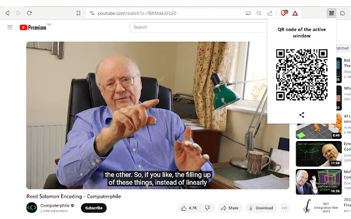 Page QR Code Generator from Chrome web store to be run with OffiDocs Chromium online Page QR Code Generator from Chrome web store to be run with OffiDocs Chromium online