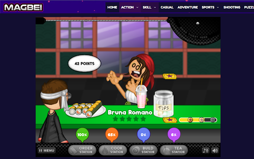 Papas Sushiria Unblocked Game Launcher from Chrome web store to be run with OffiDocs Chromium online Papas Sushiria Unblocked Game Launcher from Chrome web store to be run with OffiDocs Chromium online