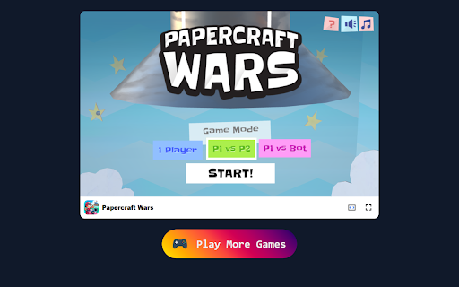 Papercraft Wars Game Curve your shots to defeat the enemy! from Chrome web store to be run with OffiDocs Chromium online Papercraft Wars Game Curve your shots to defeat the enemy! from Chrome web store to be run with OffiDocs Chromium online