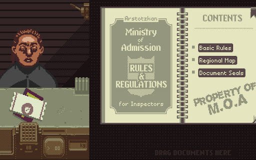 Papers, Please Unblocked from Chrome web store to be run with OffiDocs Chromium online Papers, Please Unblocked from Chrome web store to be run with OffiDocs Chromium online
