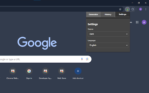 Password Generator Master from Chrome web store to be run with OffiDocs Chromium online Password Generator Master from Chrome web store to be run with OffiDocs Chromium online