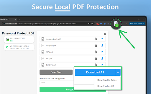 Password Protect PDF from Chrome web store to be run with OffiDocs Chromium online Password Protect PDF from Chrome web store to be run with OffiDocs Chromium online