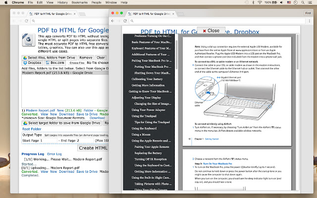 PDF to HTML and PDF Compress from Chrome web store to be run with OffiDocs Chromium online PDF to HTML and PDF Compress from Chrome web store to be run with OffiDocs Chromium online
