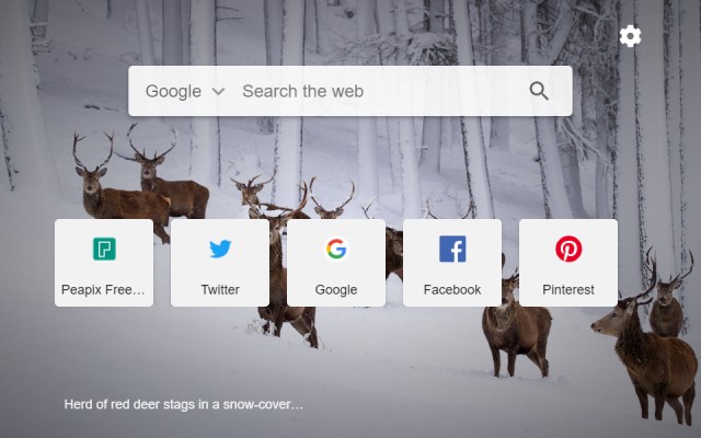 Peapix New Tab Background from Chrome web store to be run with OffiDocs Chromium online Peapix New Tab Background from Chrome web store to be run with OffiDocs Chromium online
