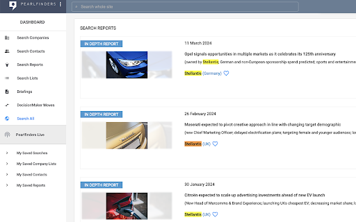 Pearlfinders Search from Chrome web store to be run with OffiDocs Chromium online Pearlfinders Search from Chrome web store to be run with OffiDocs Chromium online