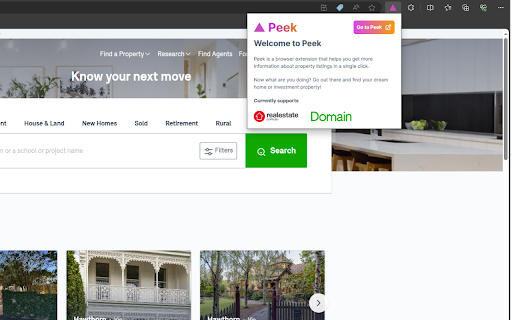 Peek from Chrome web store to be run with OffiDocs Chromium online Peek from Chrome web store to be run with OffiDocs Chromium online