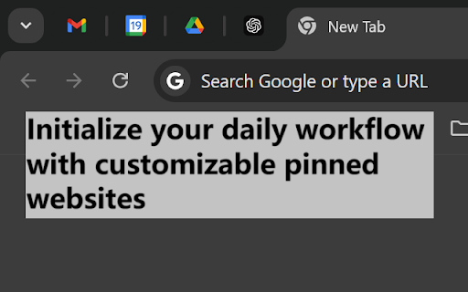 Pin Workflow Initializer from Chrome web store to be run with OffiDocs Chromium online Pin Workflow Initializer from Chrome web store to be run with OffiDocs Chromium online