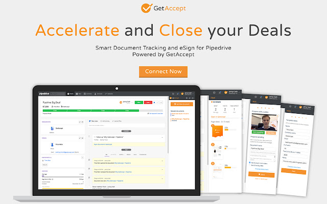 Pipedrive eSignatures by GetAccept from Chrome web store to be run with OffiDocs Chromium online Pipedrive eSignatures by GetAccept from Chrome web store to be run with OffiDocs Chromium online