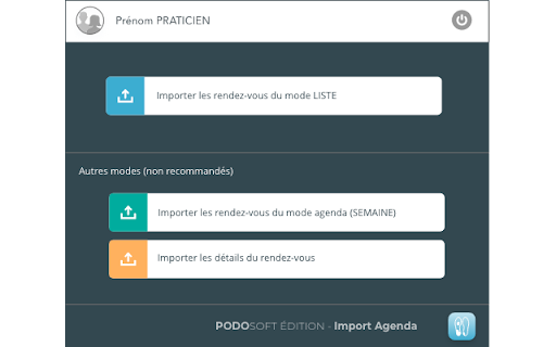 PODOSOFT EDITION Import Agenda from Chrome web store to be run with OffiDocs Chromium online PODOSOFT EDITION Import Agenda from Chrome web store to be run with OffiDocs Chromium online