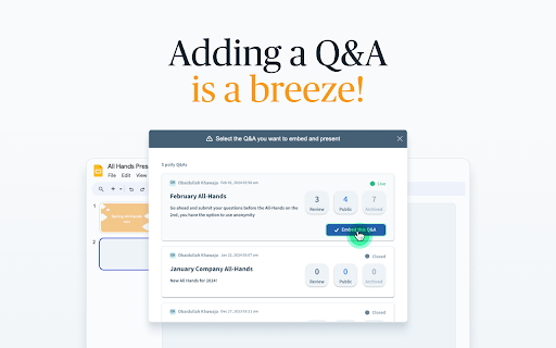 Polly for Google Slides from Chrome web store to be run with OffiDocs Chromium online Polly for Google Slides from Chrome web store to be run with OffiDocs Chromium online