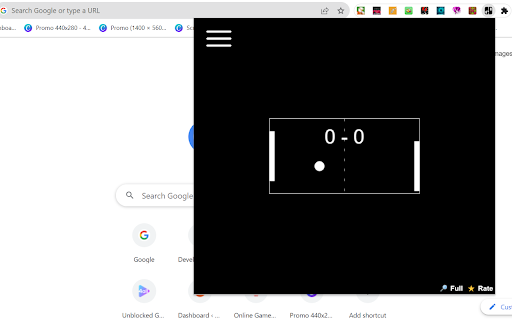Pong Game from Chrome web store to be run with OffiDocs Chromium online Pong Game from Chrome web store to be run with OffiDocs Chromium online