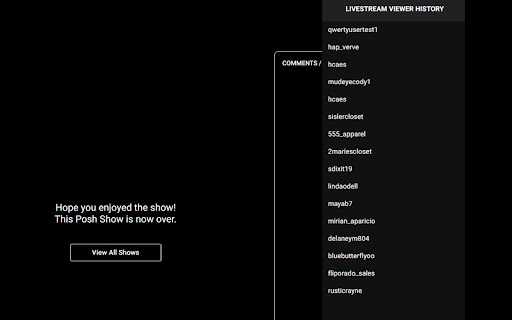 Poshmark Livestream Assisstant from Chrome web store to be run with OffiDocs Chromium online Poshmark Livestream Assisstant from Chrome web store to be run with OffiDocs Chromium online