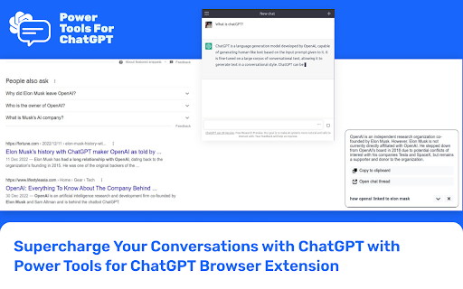 Power Tools for ChatGPT from Chrome web store to be run with OffiDocs Chromium online Power Tools for ChatGPT from Chrome web store to be run with OffiDocs Chromium online