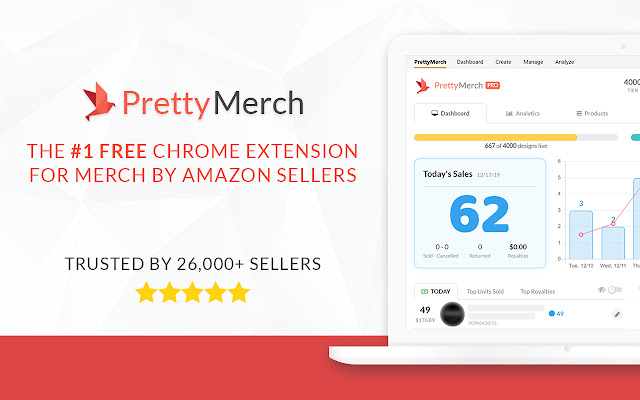PrettyMerch for Merch by Amazon™ from Chrome web store to be run with OffiDocs Chromium online PrettyMerch for Merch by Amazon™ from Chrome web store to be run with OffiDocs Chromium online