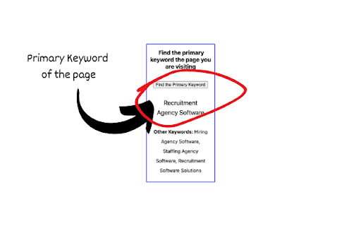 Primary Keyword Finder from Chrome web store to be run with OffiDocs Chromium online Primary Keyword Finder from Chrome web store to be run with OffiDocs Chromium online