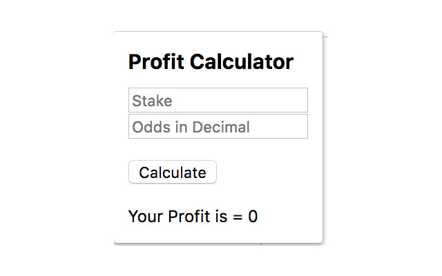 Profit Calculator from Chrome web store to be run with OffiDocs Chromium online Profit Calculator from Chrome web store to be run with OffiDocs Chromium online