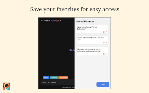 Prompt Perfect: AI Prompt Helper from Chrome web store to be run with OffiDocs Chromium online Prompt Perfect: AI Prompt Helper from Chrome web store to be run with OffiDocs Chromium online