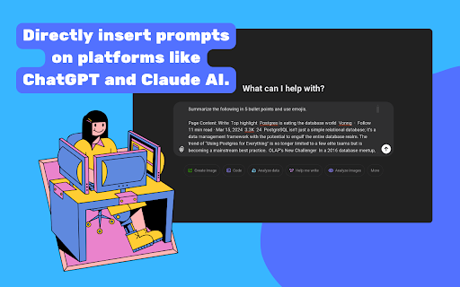 Proompter from Chrome web store to be run with OffiDocs Chromium online Proompter from Chrome web store to be run with OffiDocs Chromium online