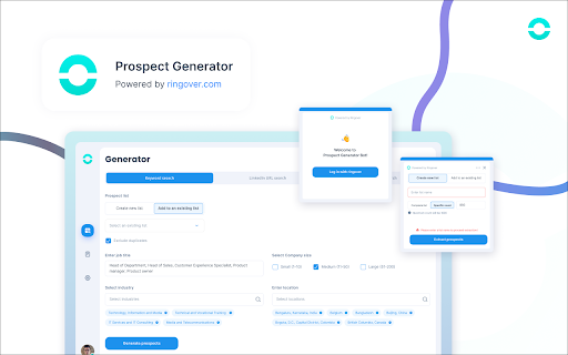 Prospect Generator from Chrome web store to be run with OffiDocs Chromium online Prospect Generator from Chrome web store to be run with OffiDocs Chromium online